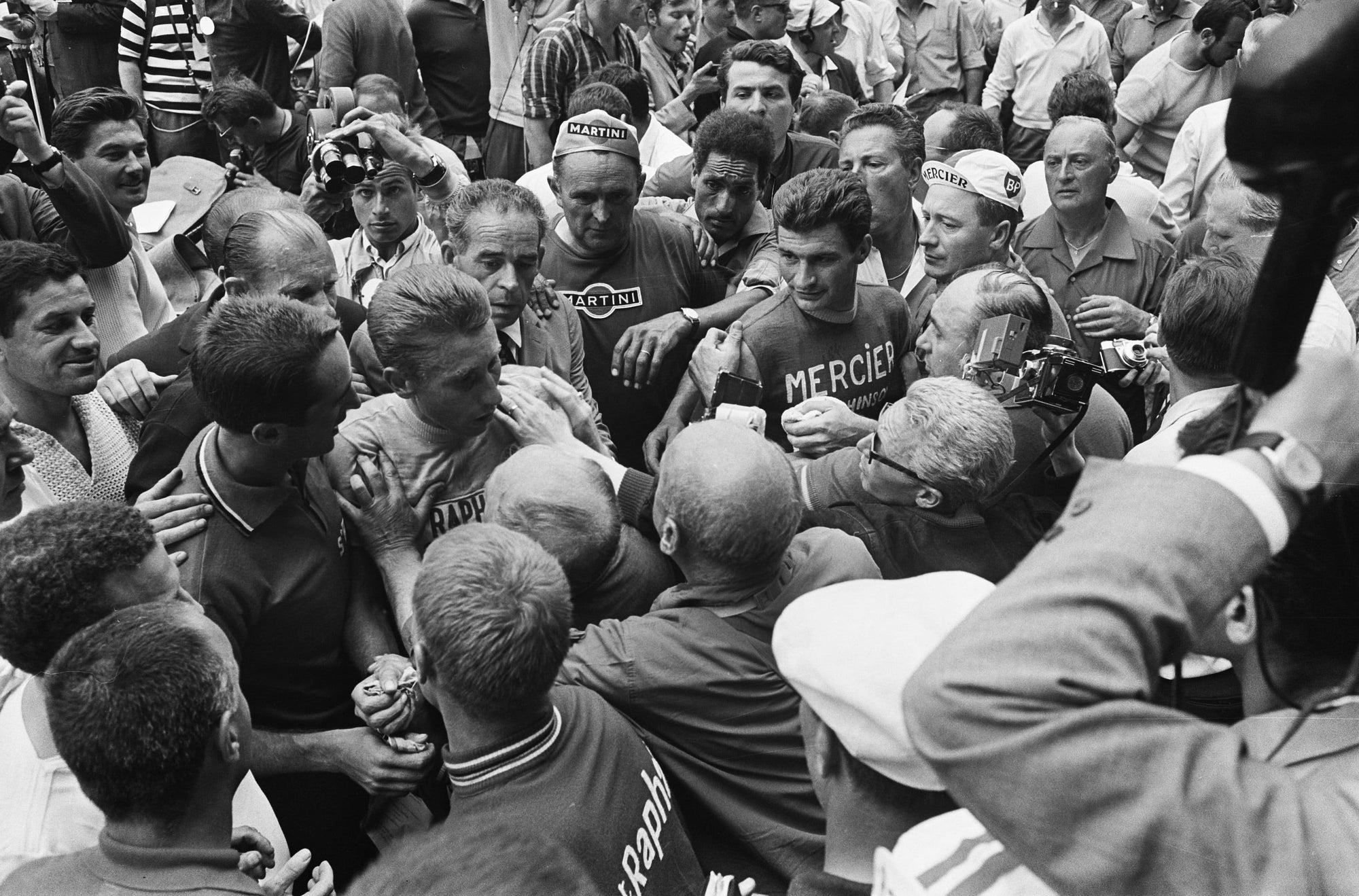 Cuando la caravana ciclista del Tour de Francia era cosa de hombres