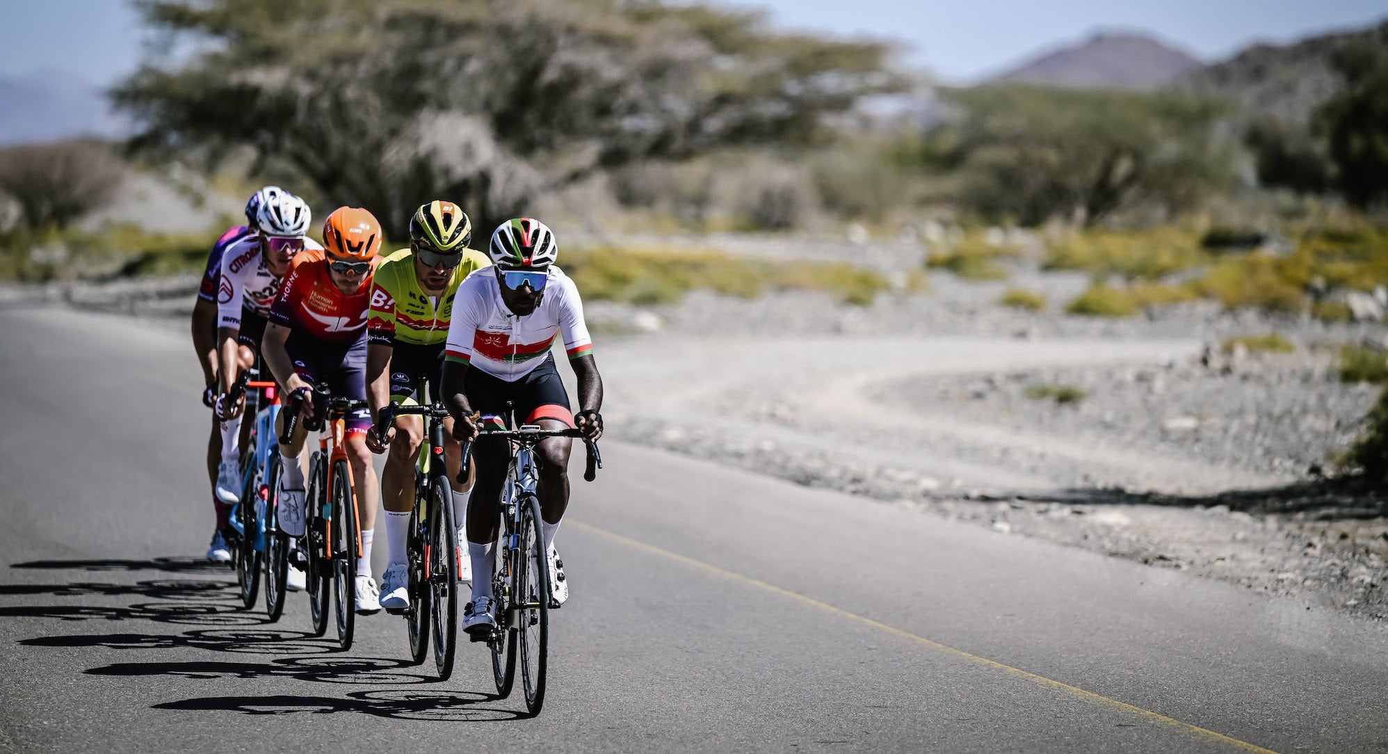 The heartwarming story of how Romain Bardet’s old bike is carrying the hopes of Oman’s national champion, The Disciplined One