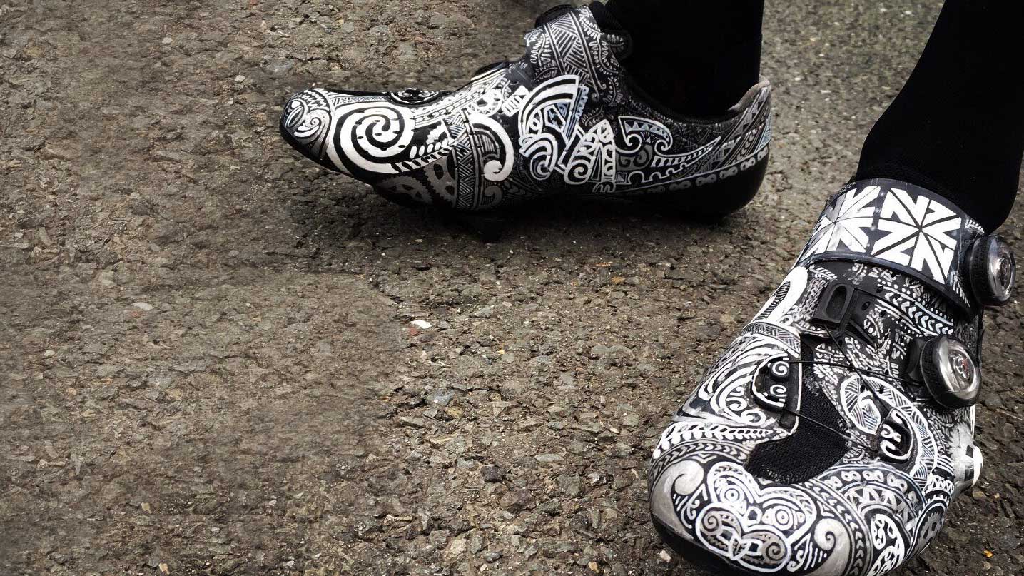 Shoe gazing: George Bennett and his hand-painted kicks