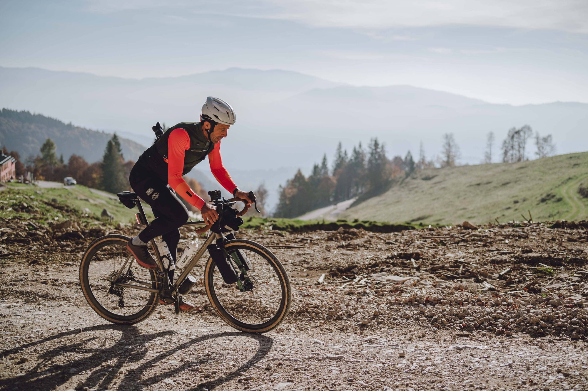 El Asiago "loop", una aventura italiana con Juan Antonio Flecha y Selle Italia