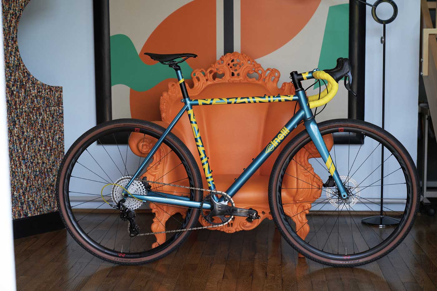 Cinelli’s limited edition Nemo Gravel is designed and signed by the late great Alessandro Mendini.