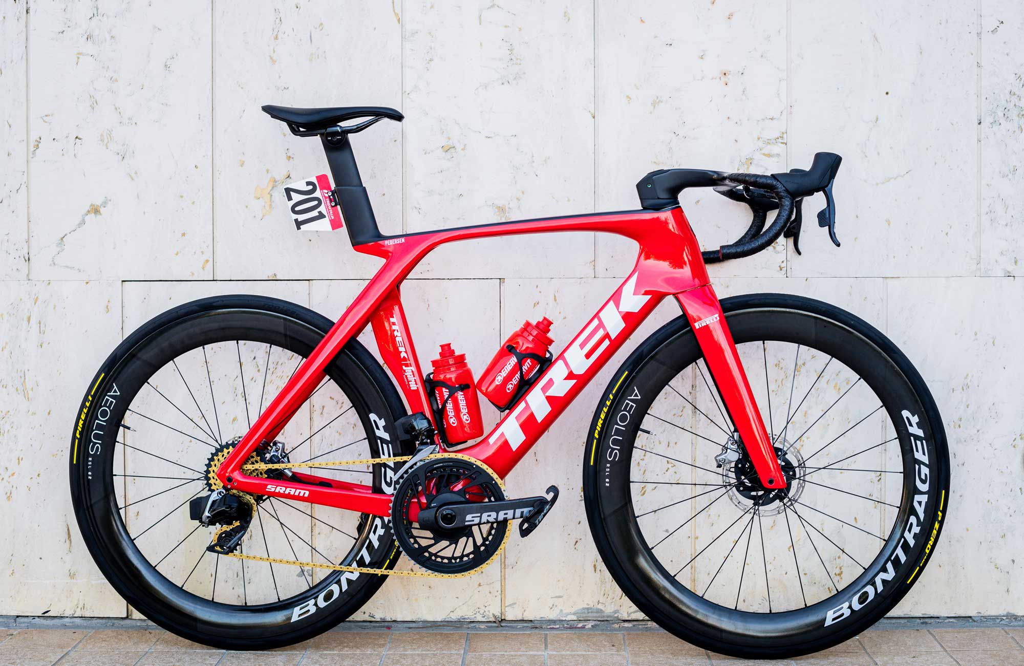 Giro d'Italia pro bike: Mads Pedersen's stage winning Trek Madone SLR