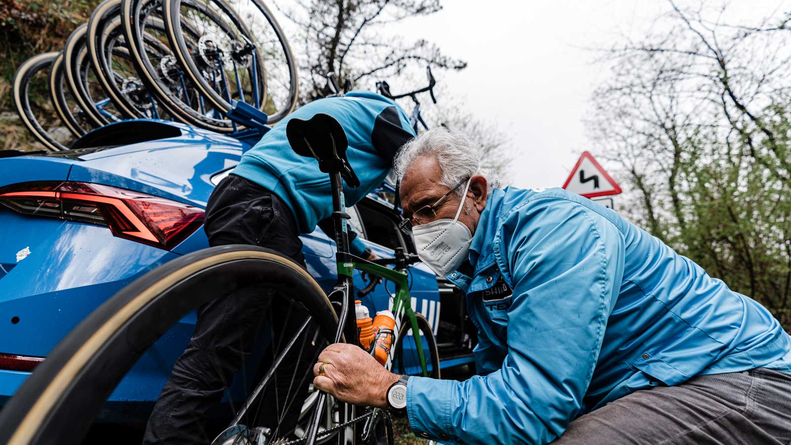 The angels in the blue overalls: Behind Shimano's neutral support