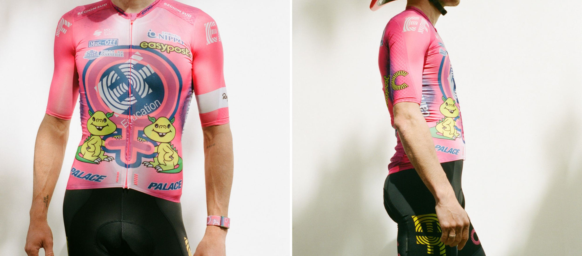 From ducks to dragons: EF Education First and Rapha partner up to create another Palace Skateboards kit