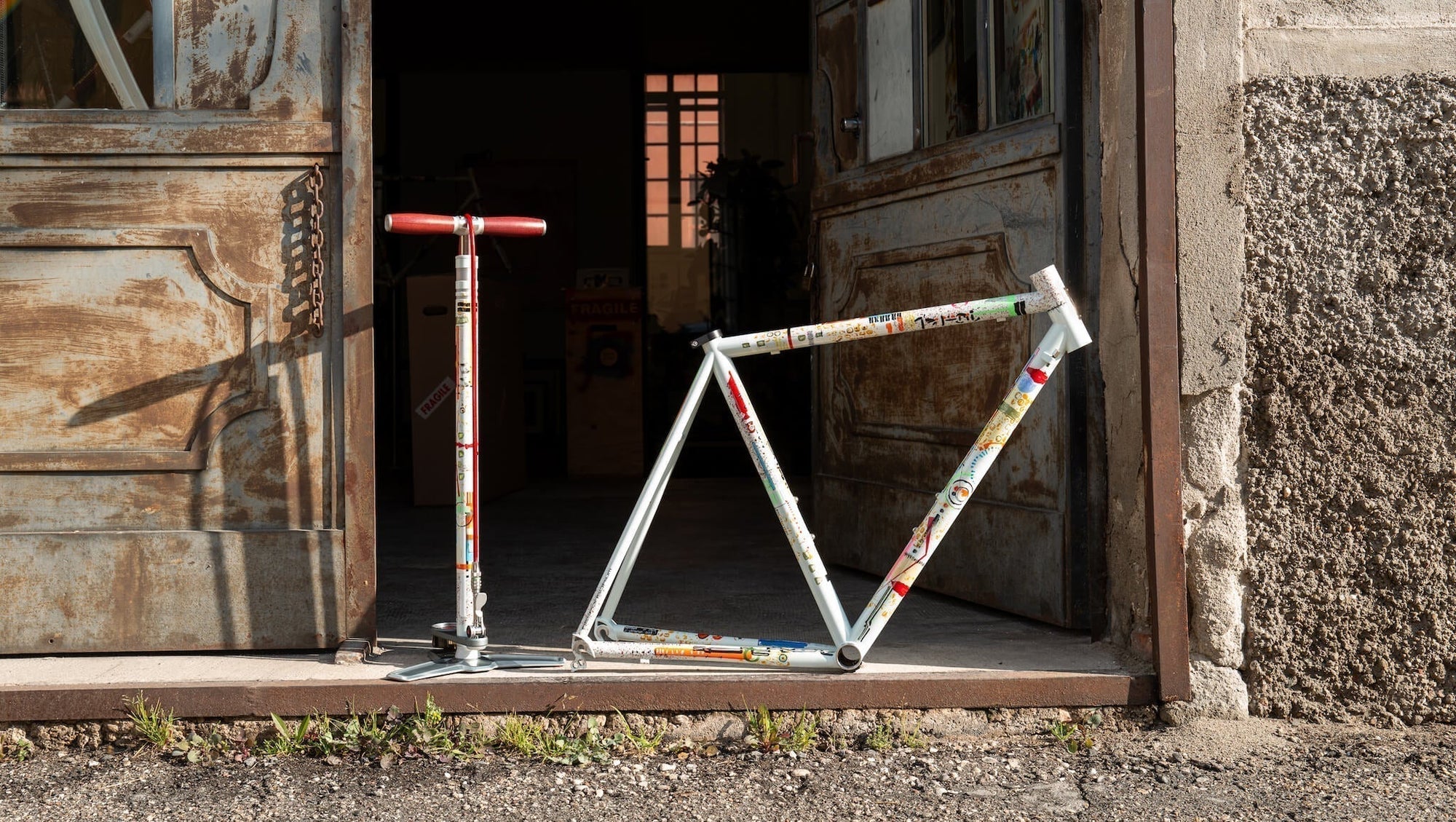 Pegoretti's Ciavete Hiro pump and frame