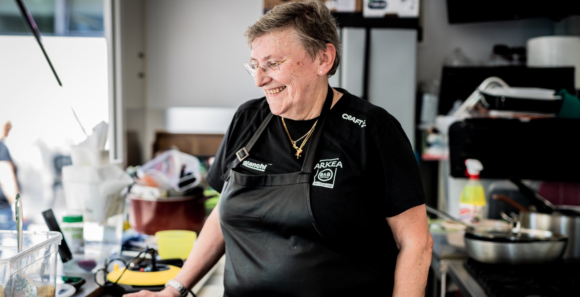 The godmother of the peloton: Meet the chef who's cooked for generations of Tour de France riders