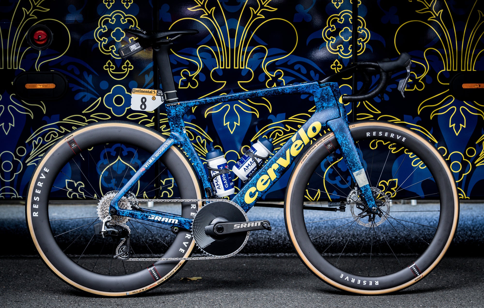 La Cervélo S5 di Wout Van Aert